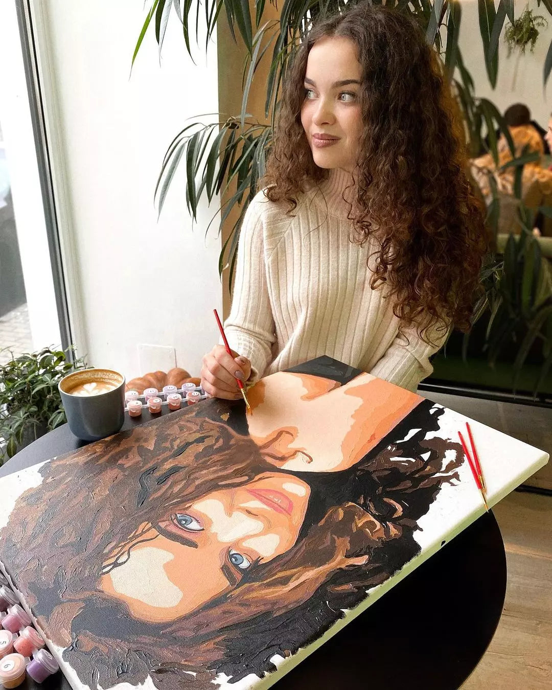 Custom paint by numbers by your Own photo