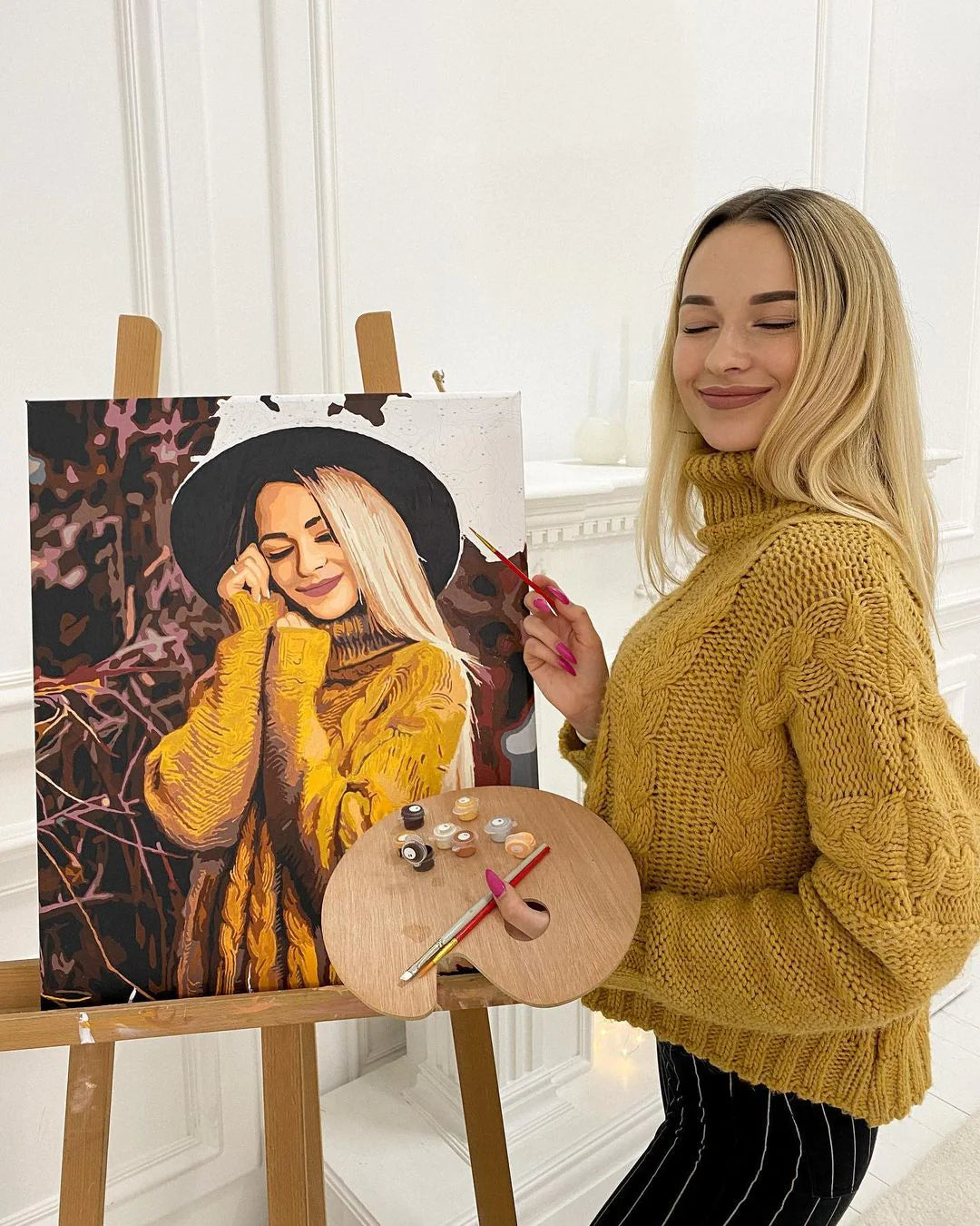 Custom paint by numbers by your Own photo
