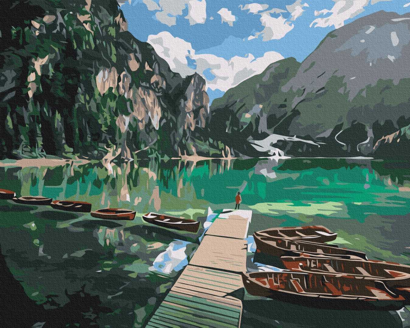 Painting by numbers Dolomites © Roksolana Baran (BS53777)