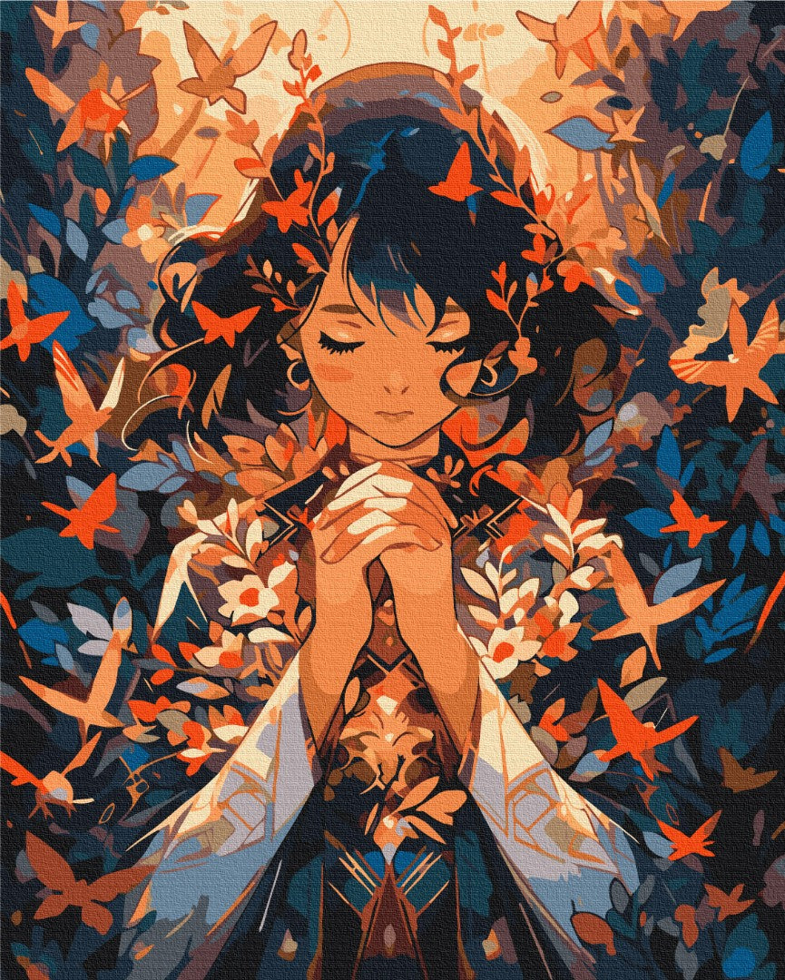 Painting by numbers Wish made (BS53820)