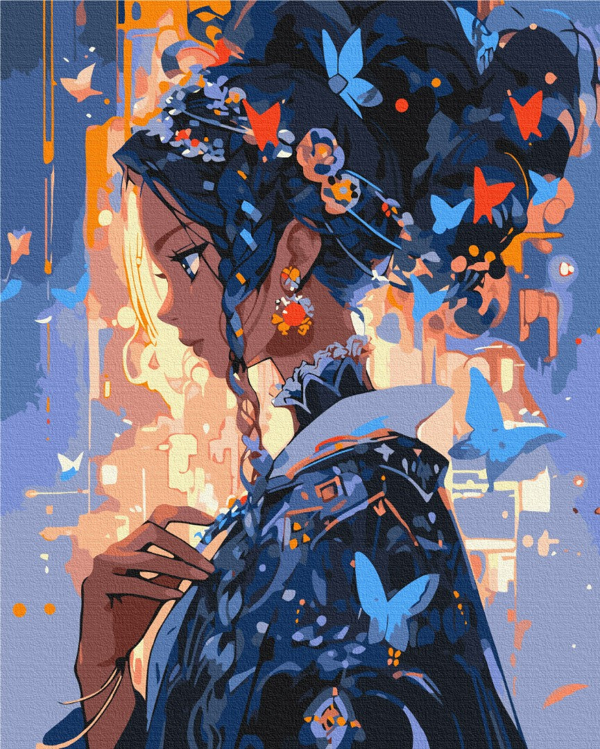 Painting by numbers Flowering of the soul (BS53828)