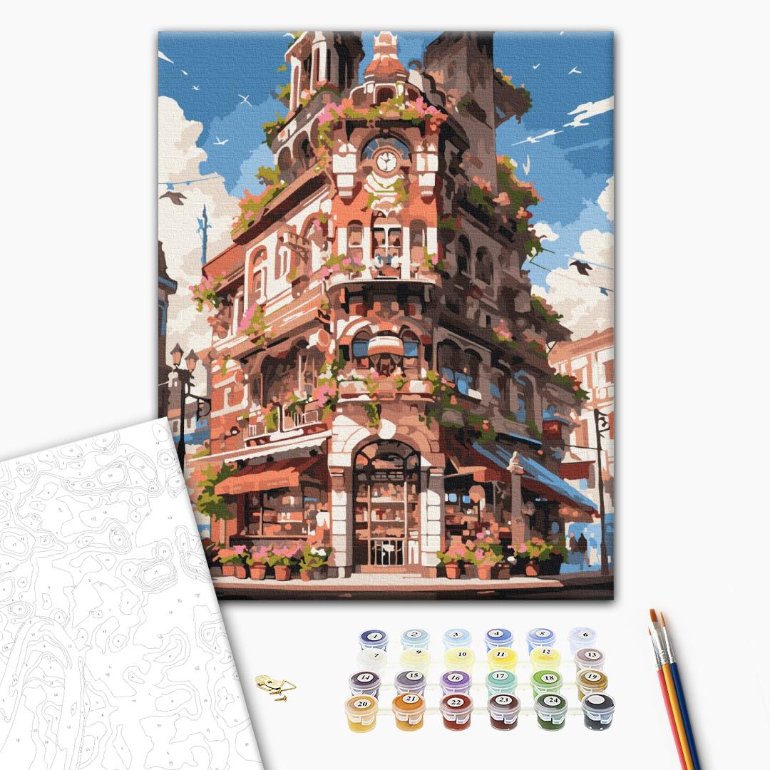 Painting by numbers Tokyo apartments 2 (BS53832)