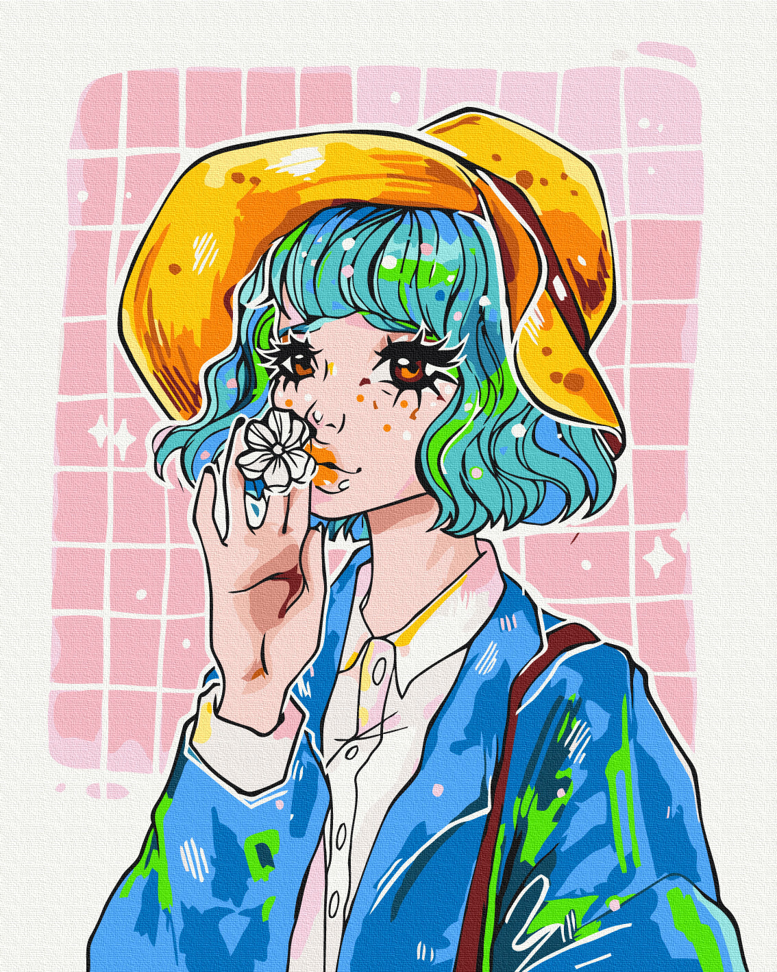 Painting by numbers Dreamer @ nila_art_ar (BS53905)