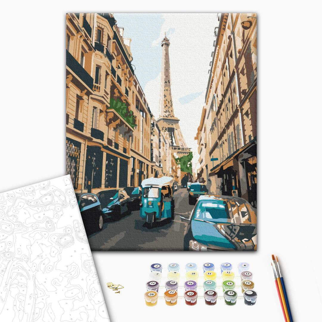 Painting by numbers Tourist Paris (RBS52329)