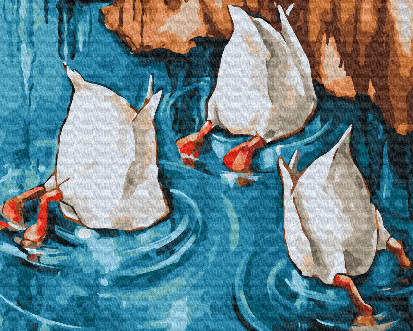 Painting by numbers Crow's feet © ANNART (BS53875)