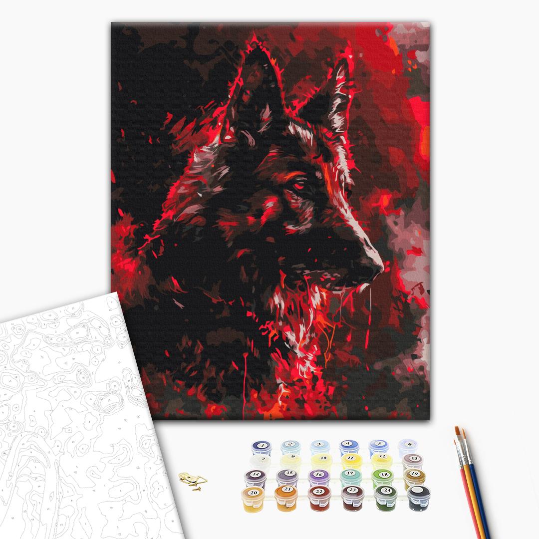 Painting by numbers Ruby Sentinel (BS53942)