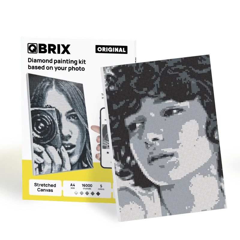 QBRIX A4 Original Personalised Diamond painting mosaic art