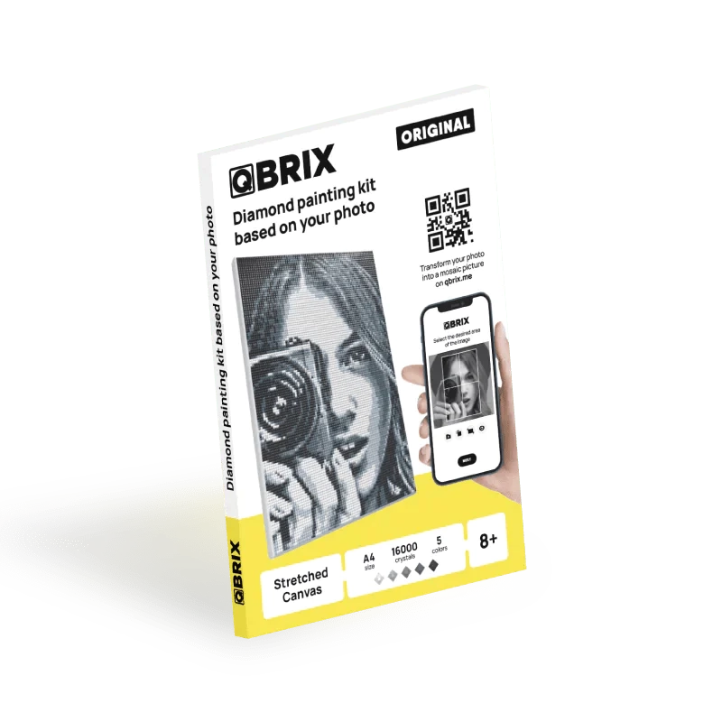 QBRIX A4 Original Personalised Diamond painting mosaic art