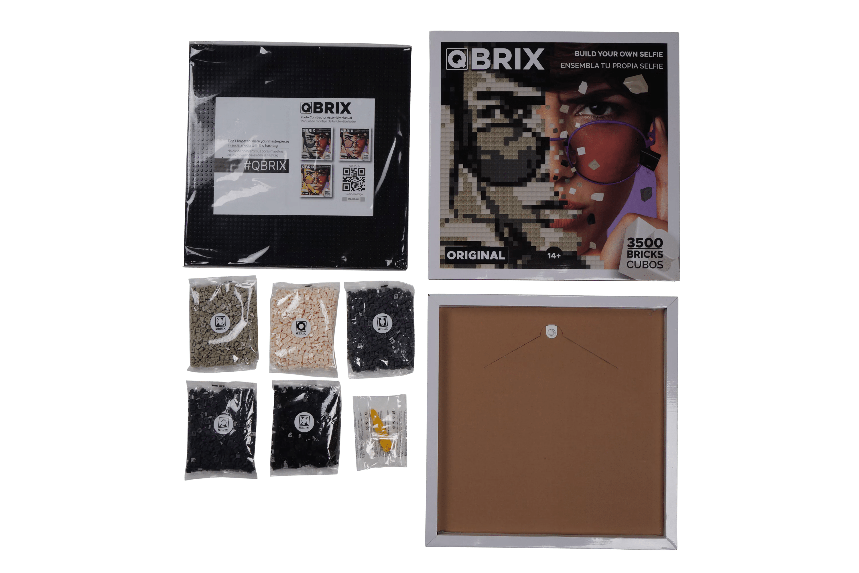 Qbrix Original Photo Construction Set - StringArt.lv