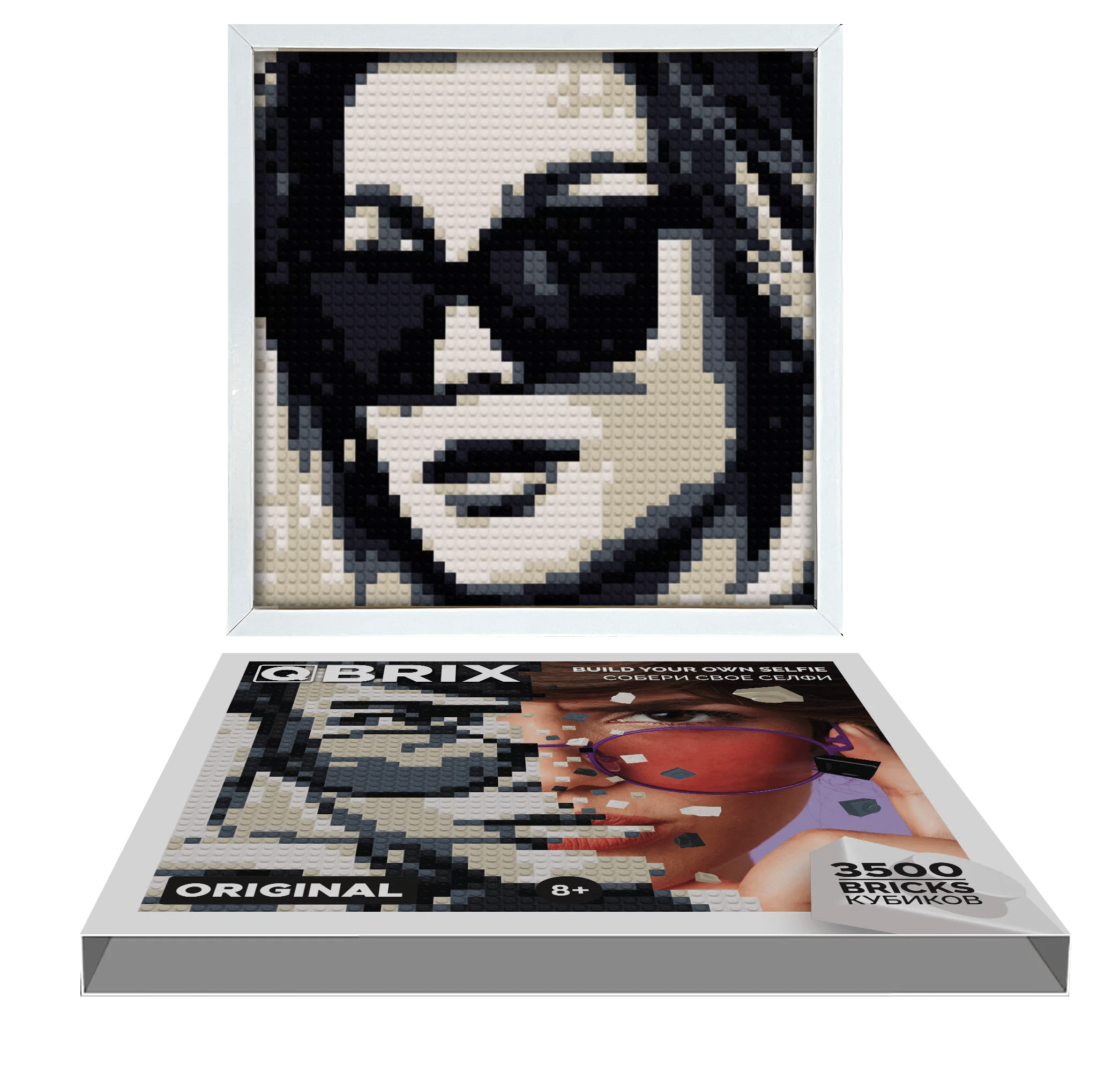 Qbrix Original Photo Construction Set - StringArt.lv