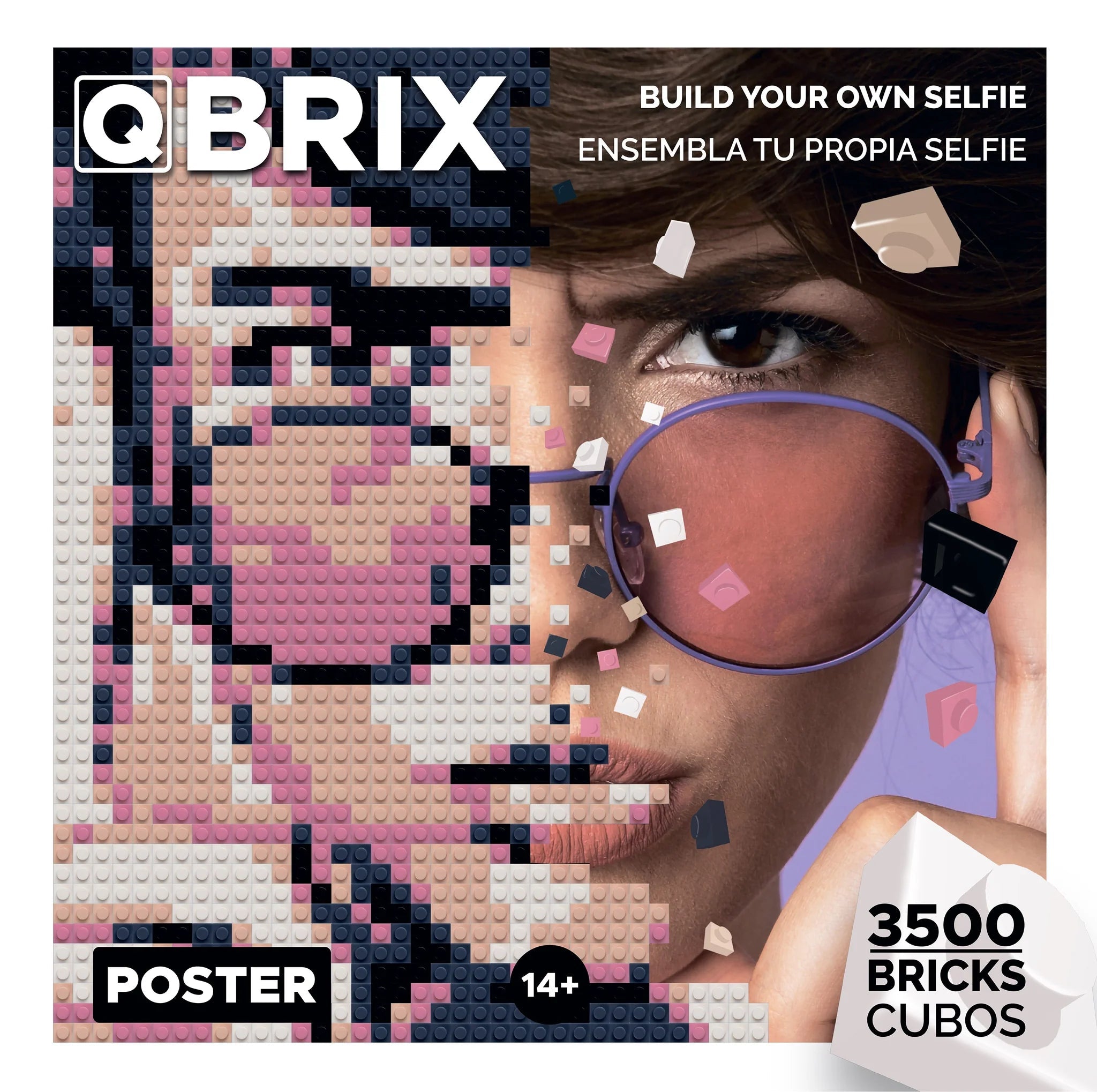 Qbrix Poster Photo Construction Set - StringArt.lv