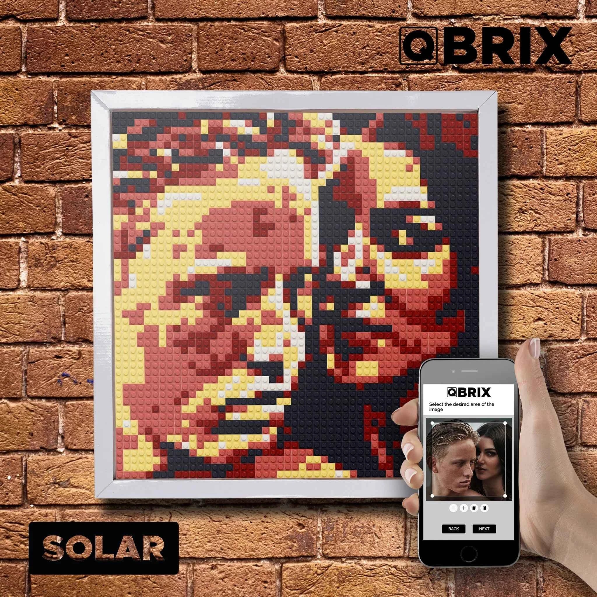 Mozabrick Qbrix Solar Photo Construction Set