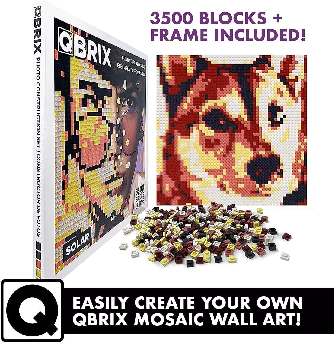 Qbrix Solar Photo Construction Set - StringArt.lv