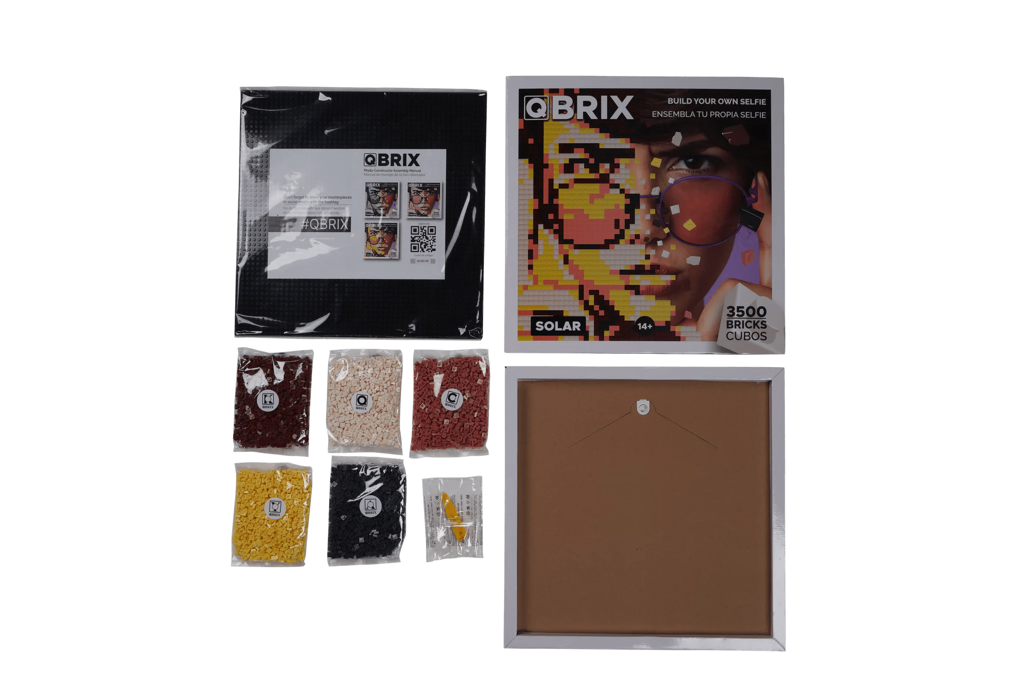 Qbrix Solar Photo Construction Set - StringArt.lv