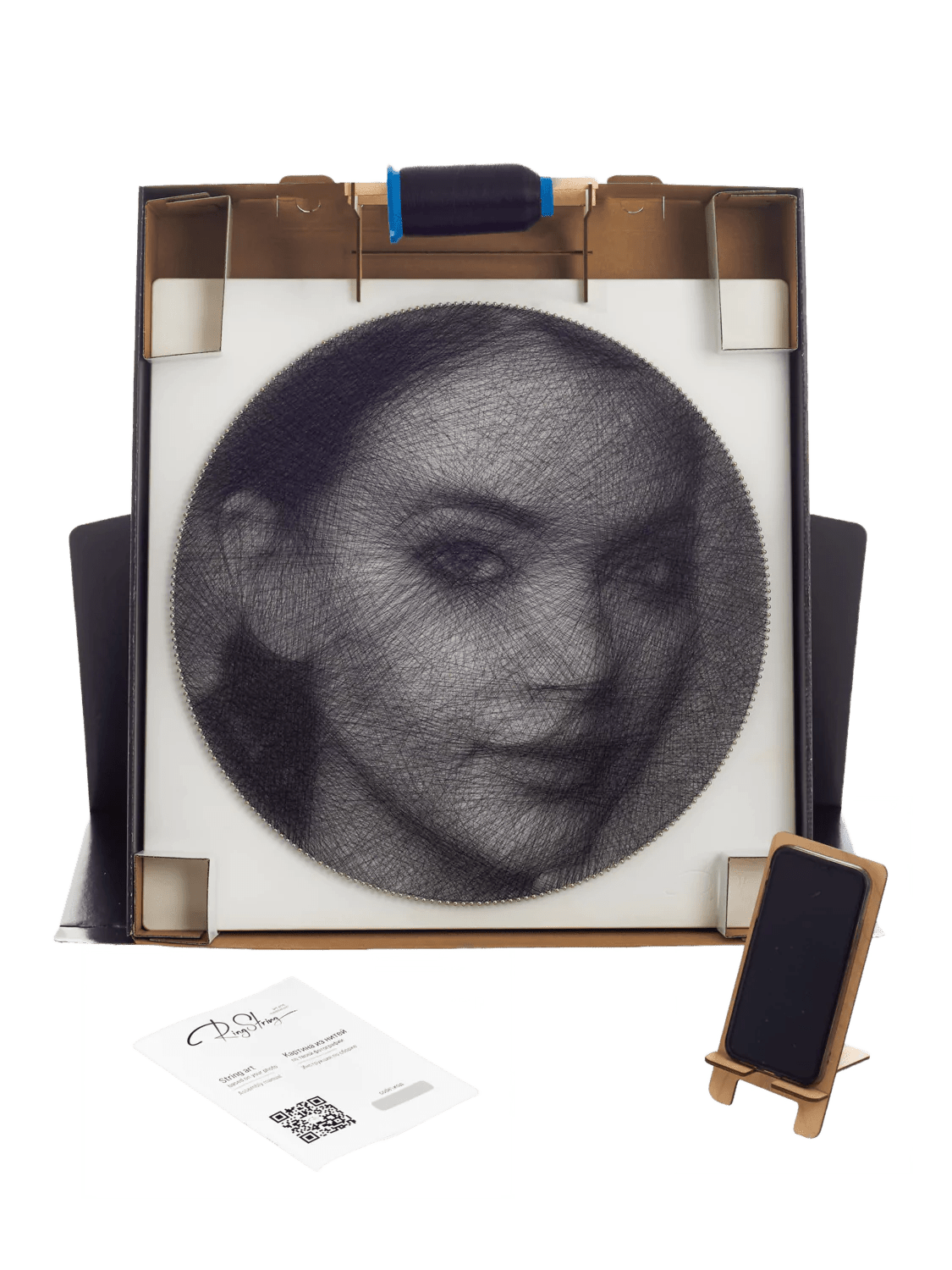 RingString - String art based on your photo - StringArt.lv