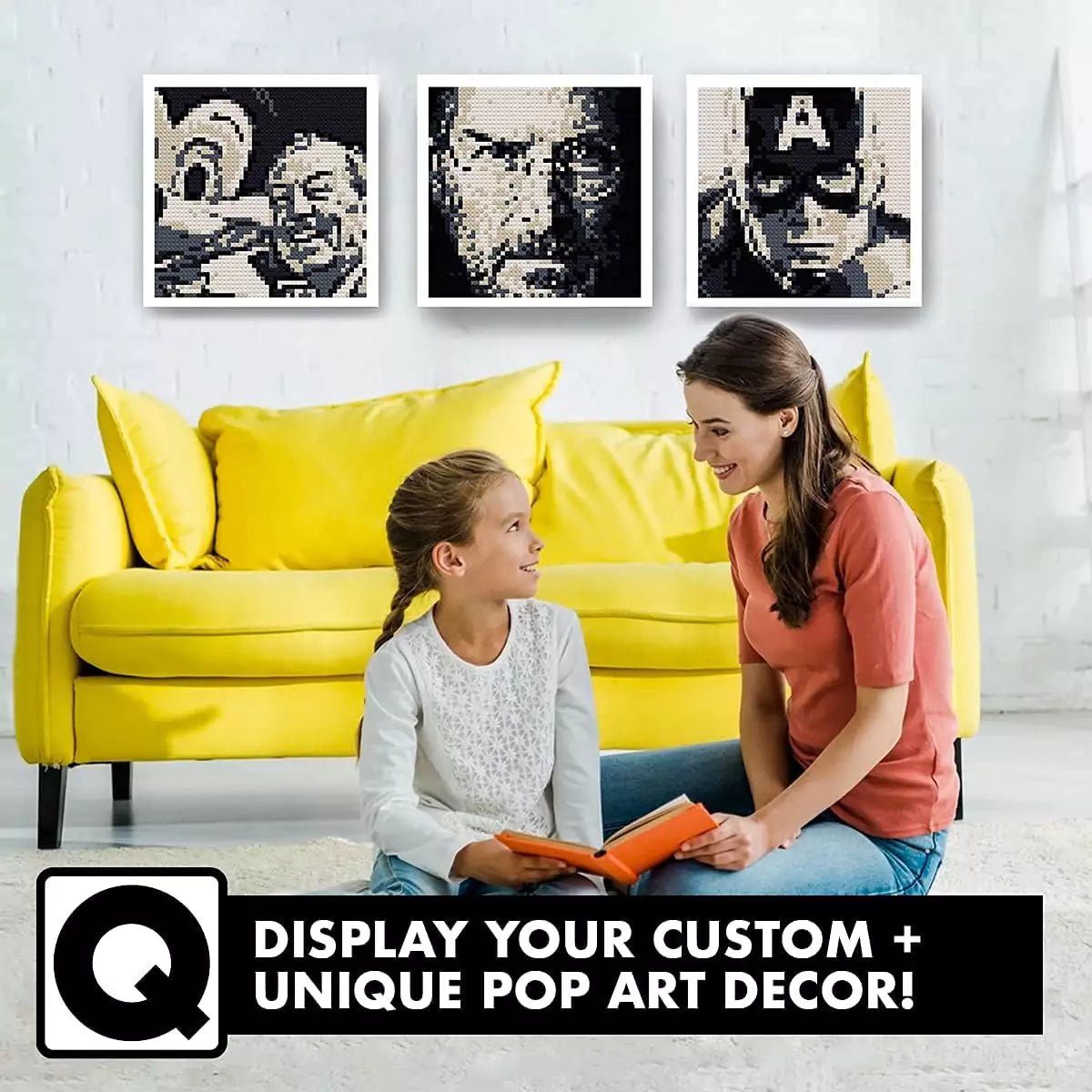Qbrix Original Photo Construction Set - StringArt.lv