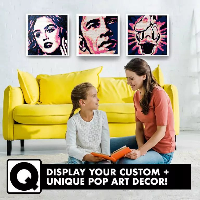 Qbrix Poster Photo Construction Set - StringArt.lv