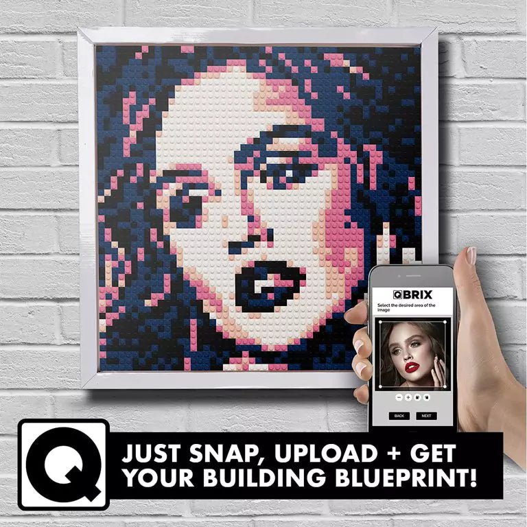 Qbrix Poster Photo Construction Set - StringArt.lv