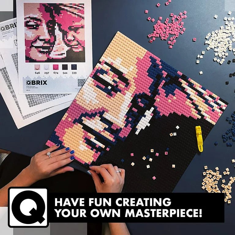 Qbrix Poster Photo Construction Set - StringArt.lv