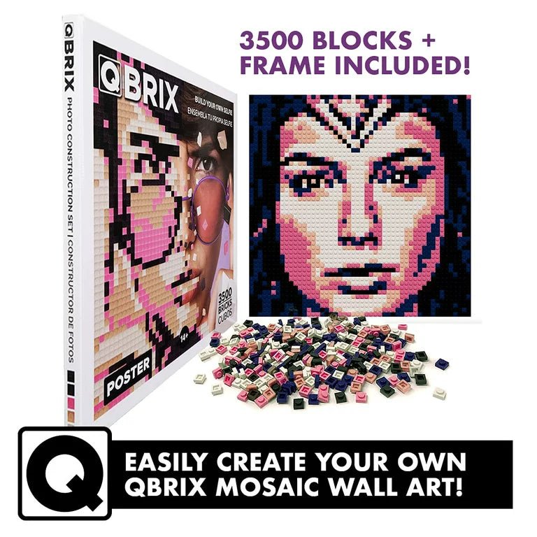 Qbrix Poster Photo Construction Set - StringArt.lv