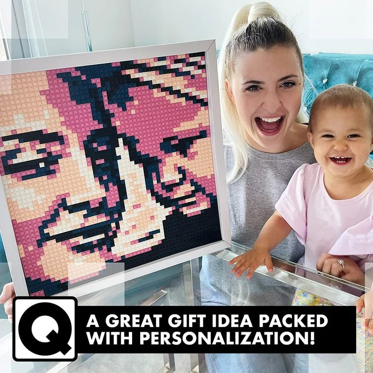 Qbrix Poster Photo Construction Set - StringArt.lv