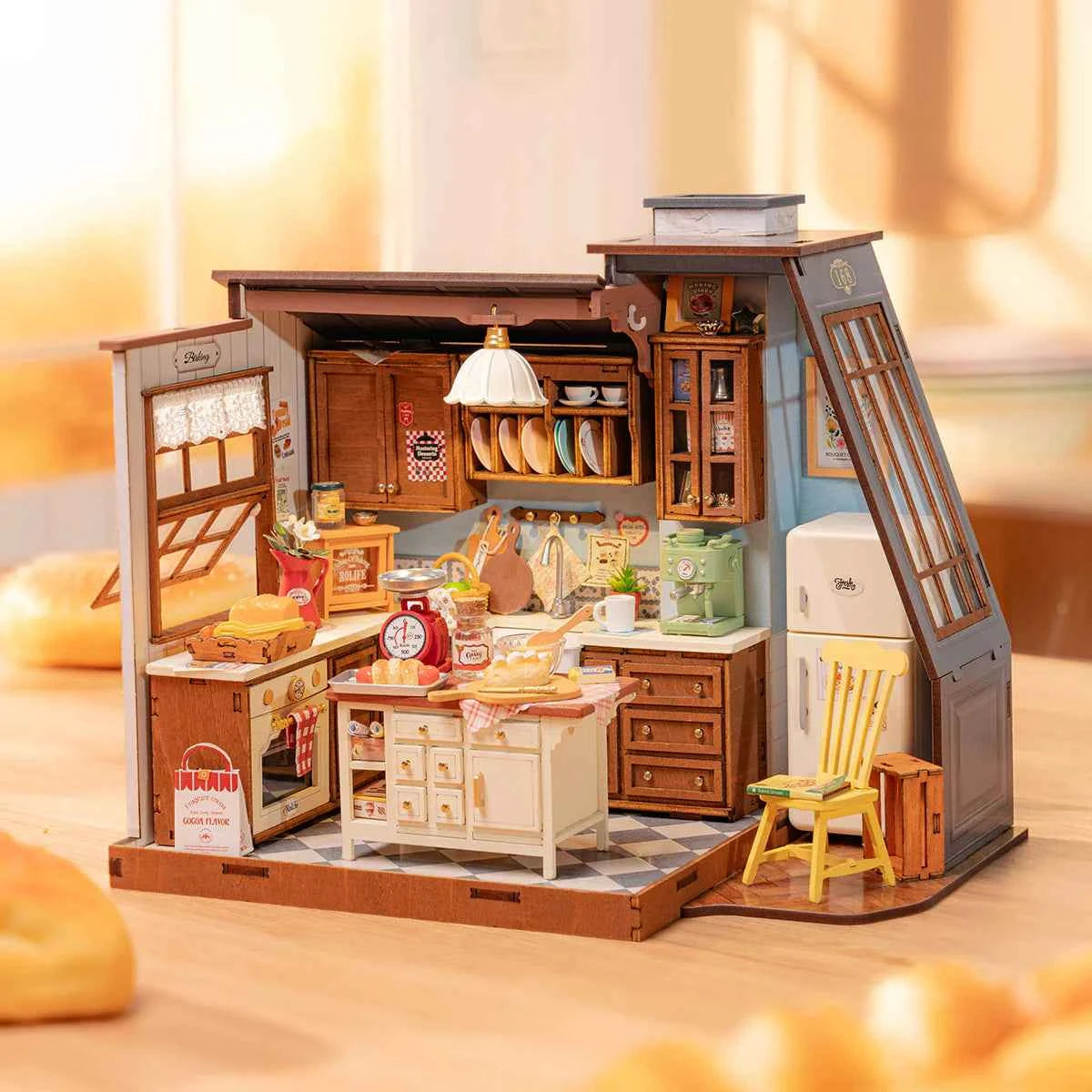 Baking Kitchen DIY Miniature House Rolife