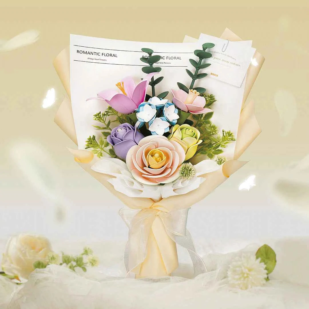 Spring Time Bouquet DIY 3D Puzzle