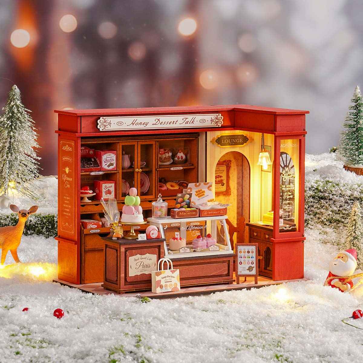 Honey Dessert Talk DIY Miniature House Rolife