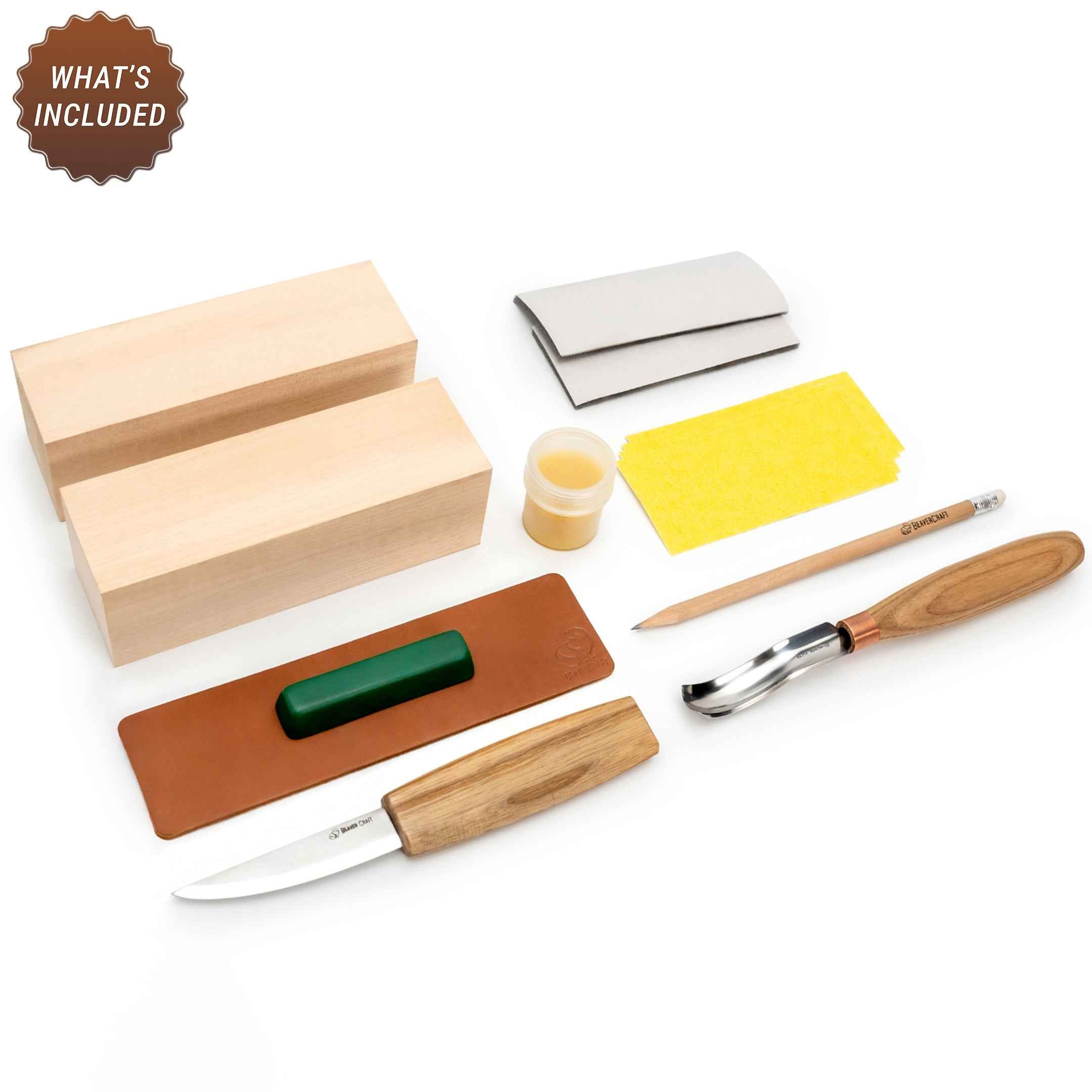 Wooden Clogs Carving Kit