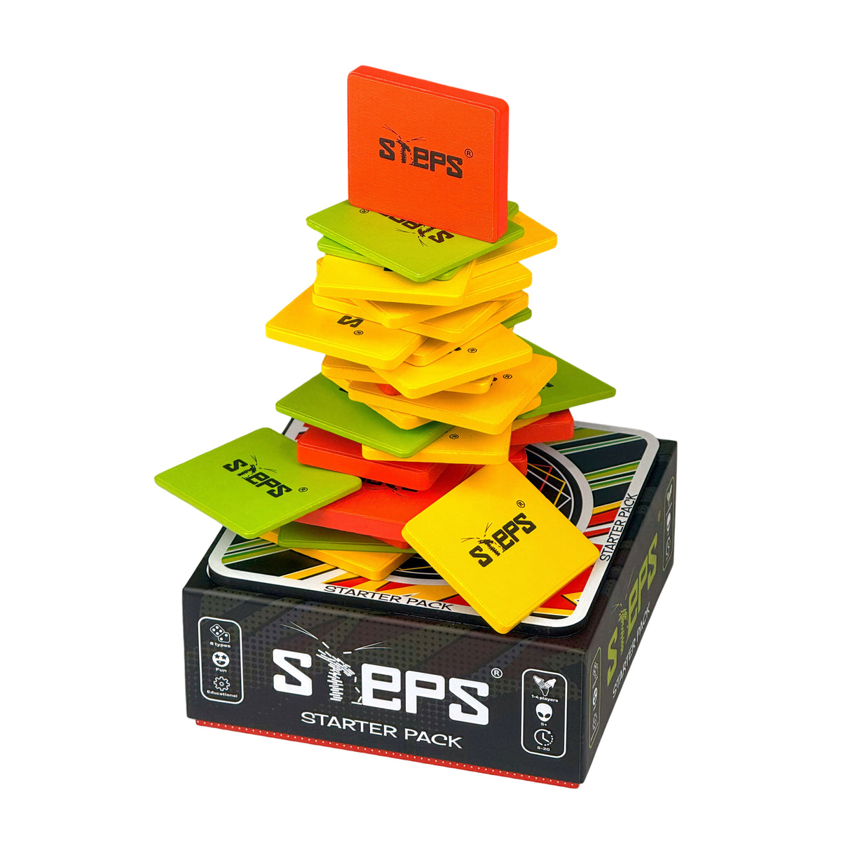 Steps Starter Pack game contents
