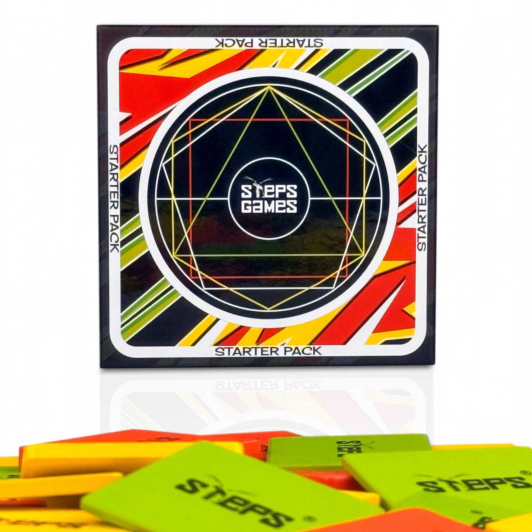 Jeu de société Steps Starter Pack 1-6 joueurs 48 cases