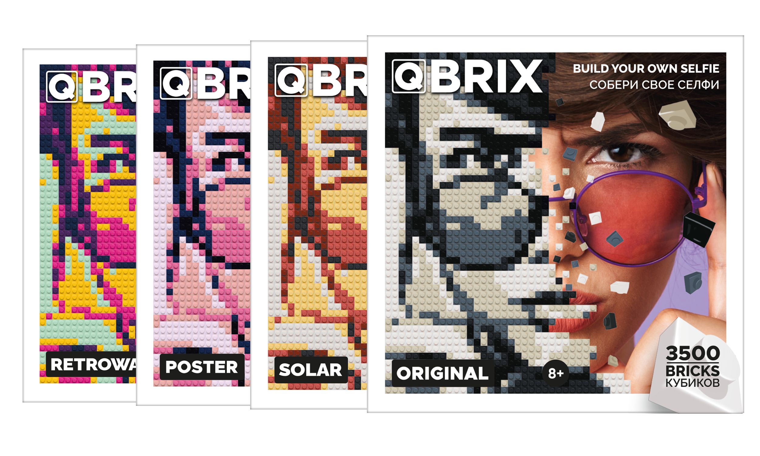 Qbrix – Foto Constructor Set (Bundel)