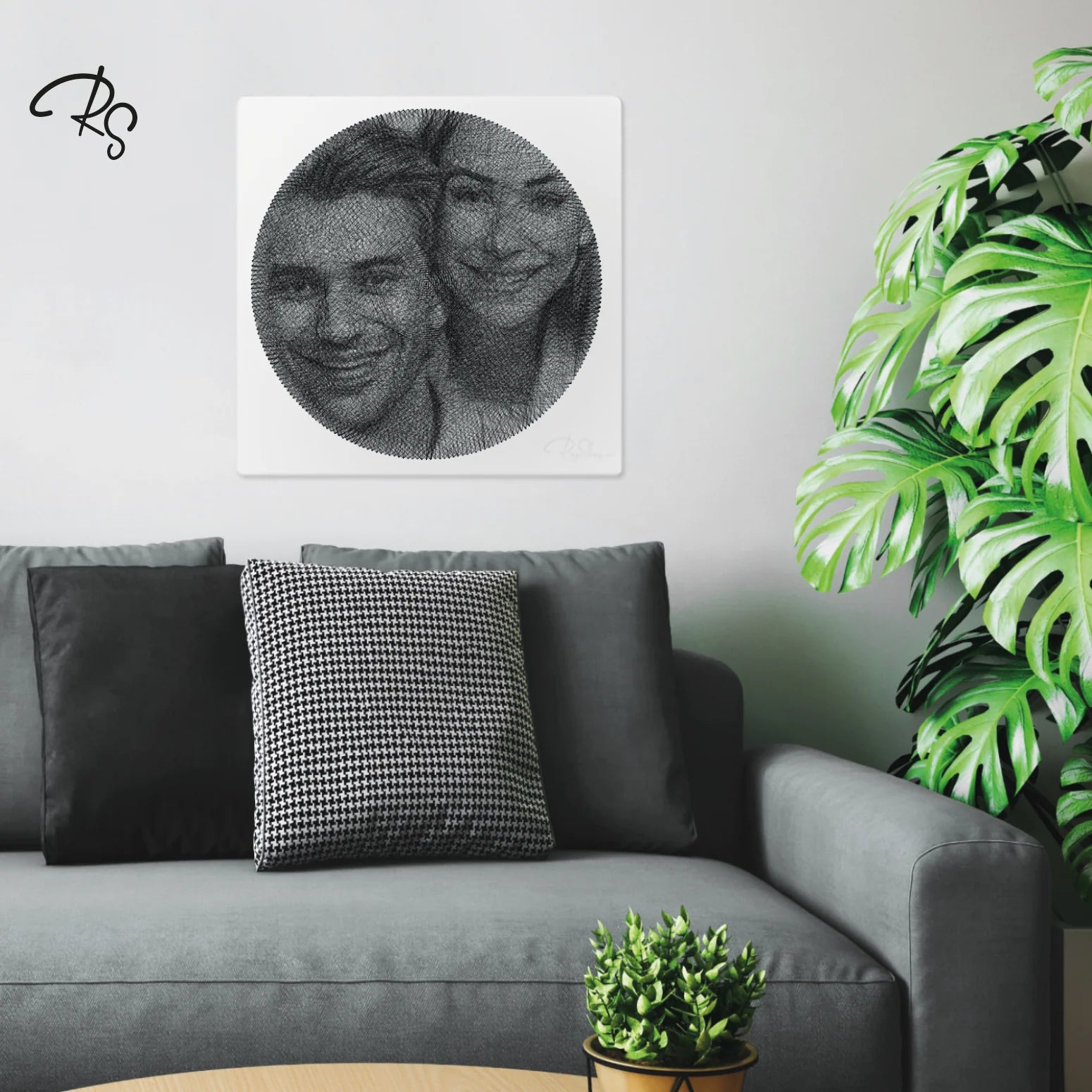 RingString - String art kit based on your photo