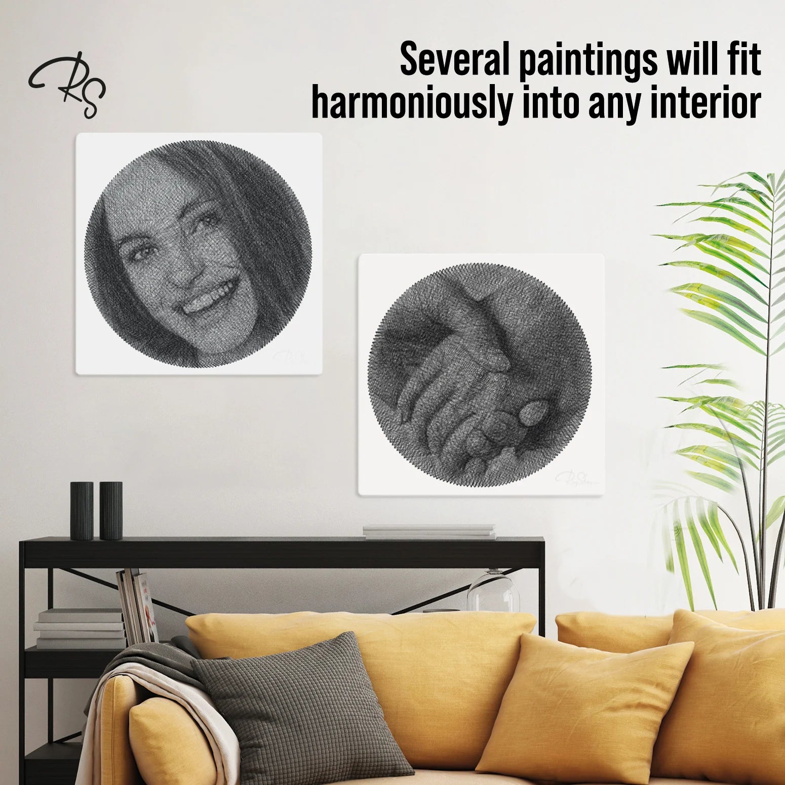 RingString - String art kit based on your photo