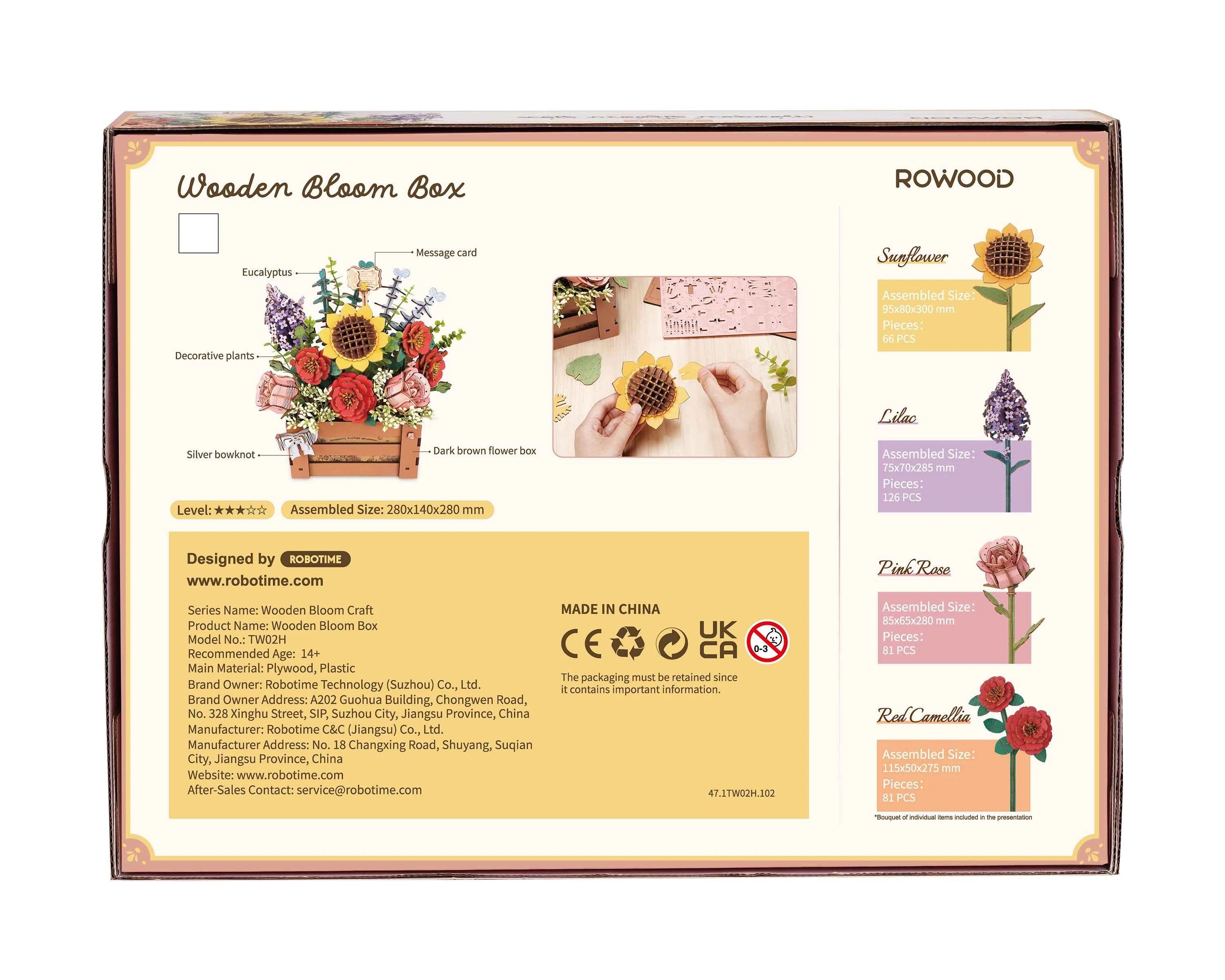 Wooden Bloom Box - RoWood DIY