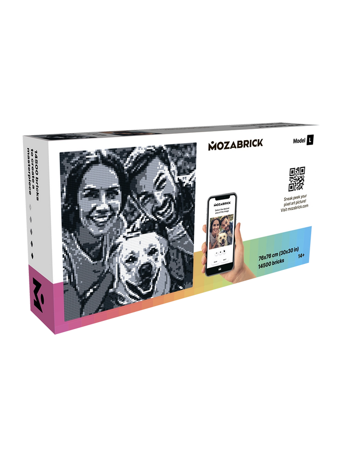 Mozabrick Model L – Suur fotomosaiik sinu foto põhjal
