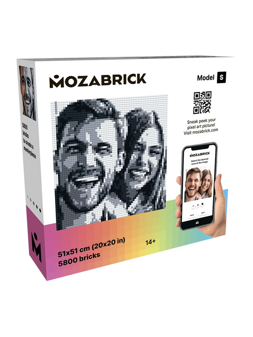 Mozabrick Classic photo mosaic kit
