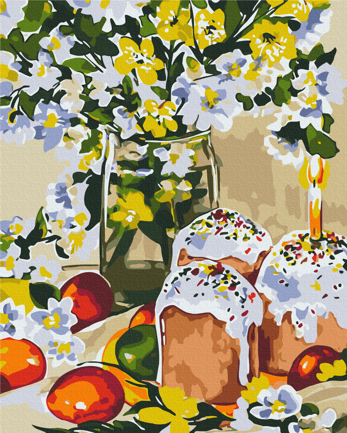 Painting by numbers Memories from childhood © Karina Zimina (BS53951)
