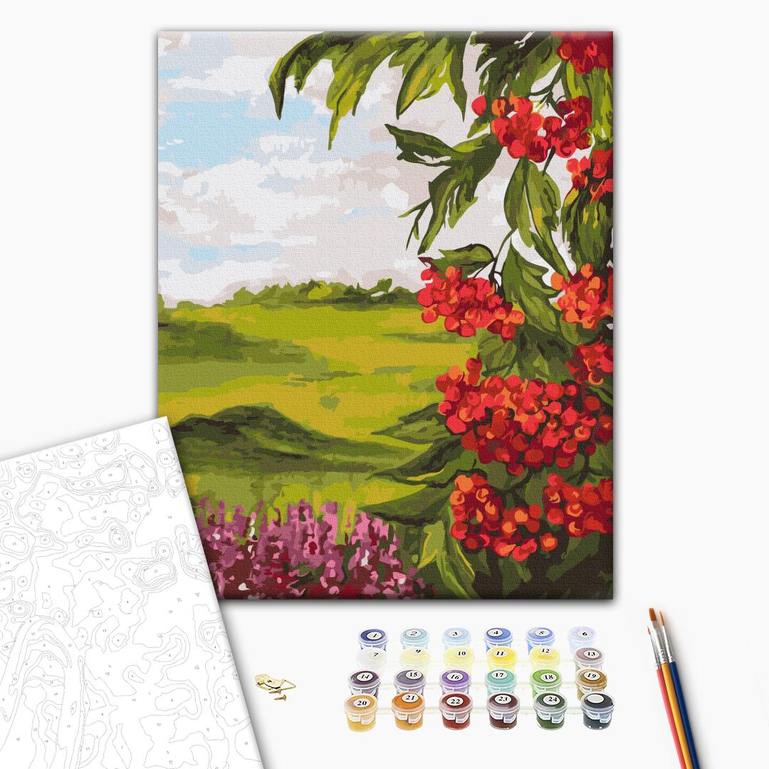 Painting by numbers Field viburnum © Bona (BS53959)