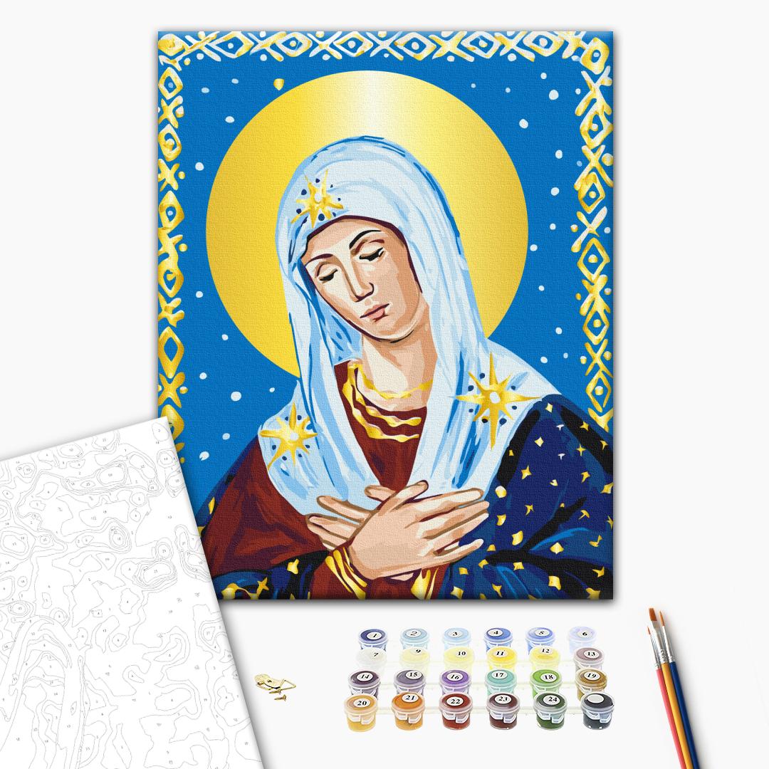 Painting by numbers Prayer of the heart © Karina Zimina (BS53970)