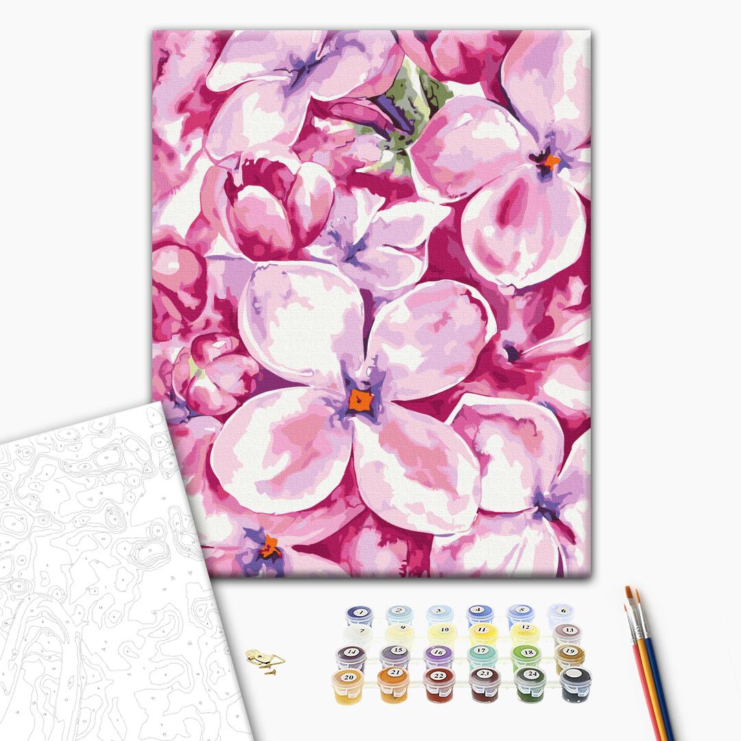 Painting by numbers Pastel garden © Karolina Bundash (BS53940)