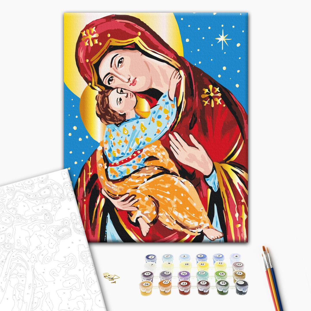 Painting by numbers Blessed love © Karina Zimina (BS53969)