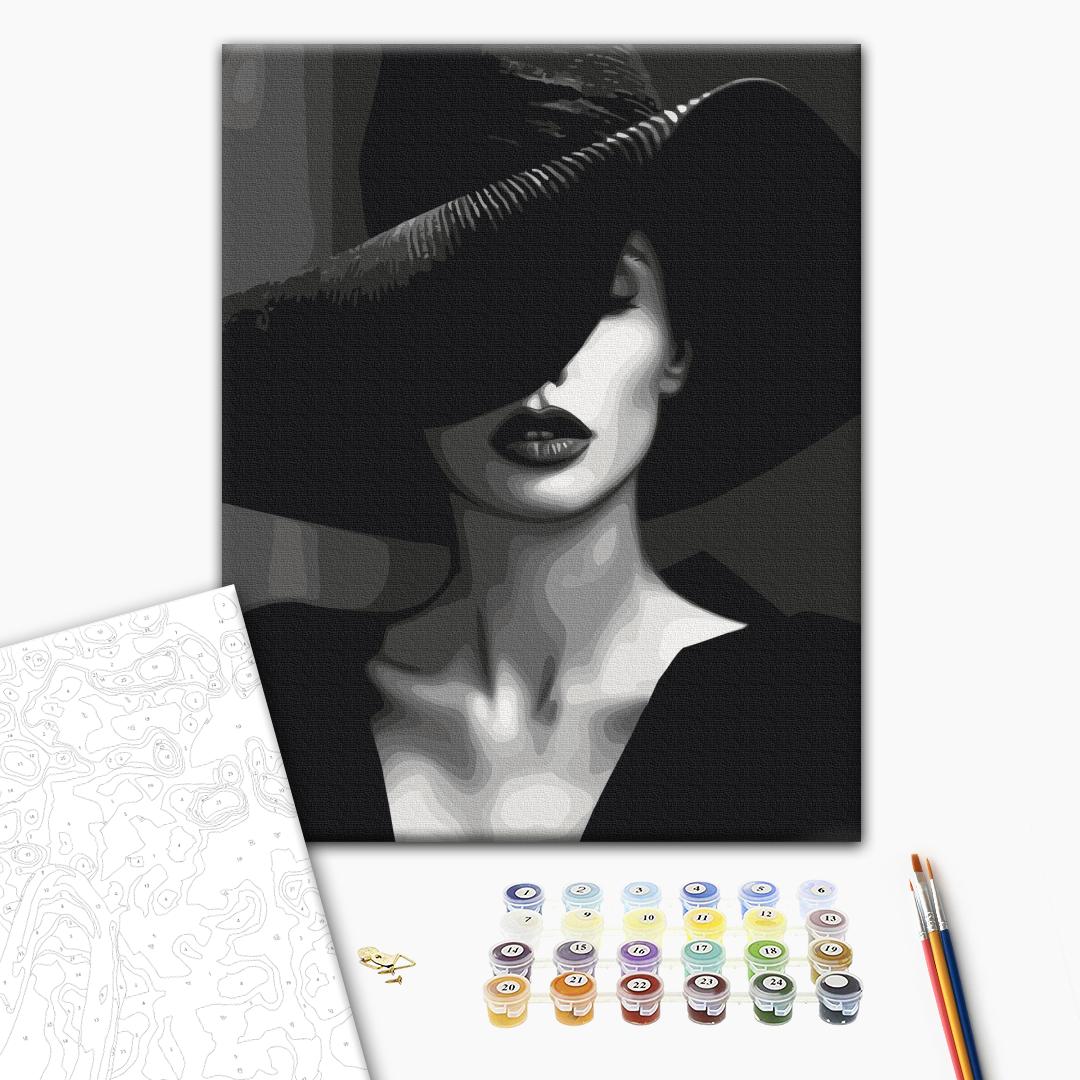 Painting by numbers Mysterious Lady (BS53937)
