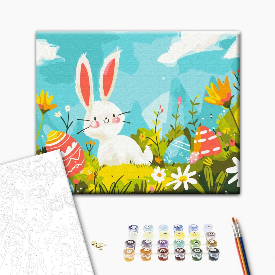 Painting by numbers Adventures of a furry friend (KBS0150)