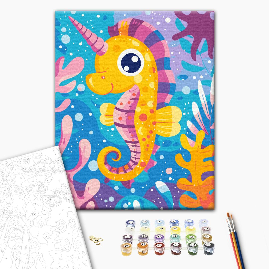 Painting by numbers Sea Unicorn (KBS0156)