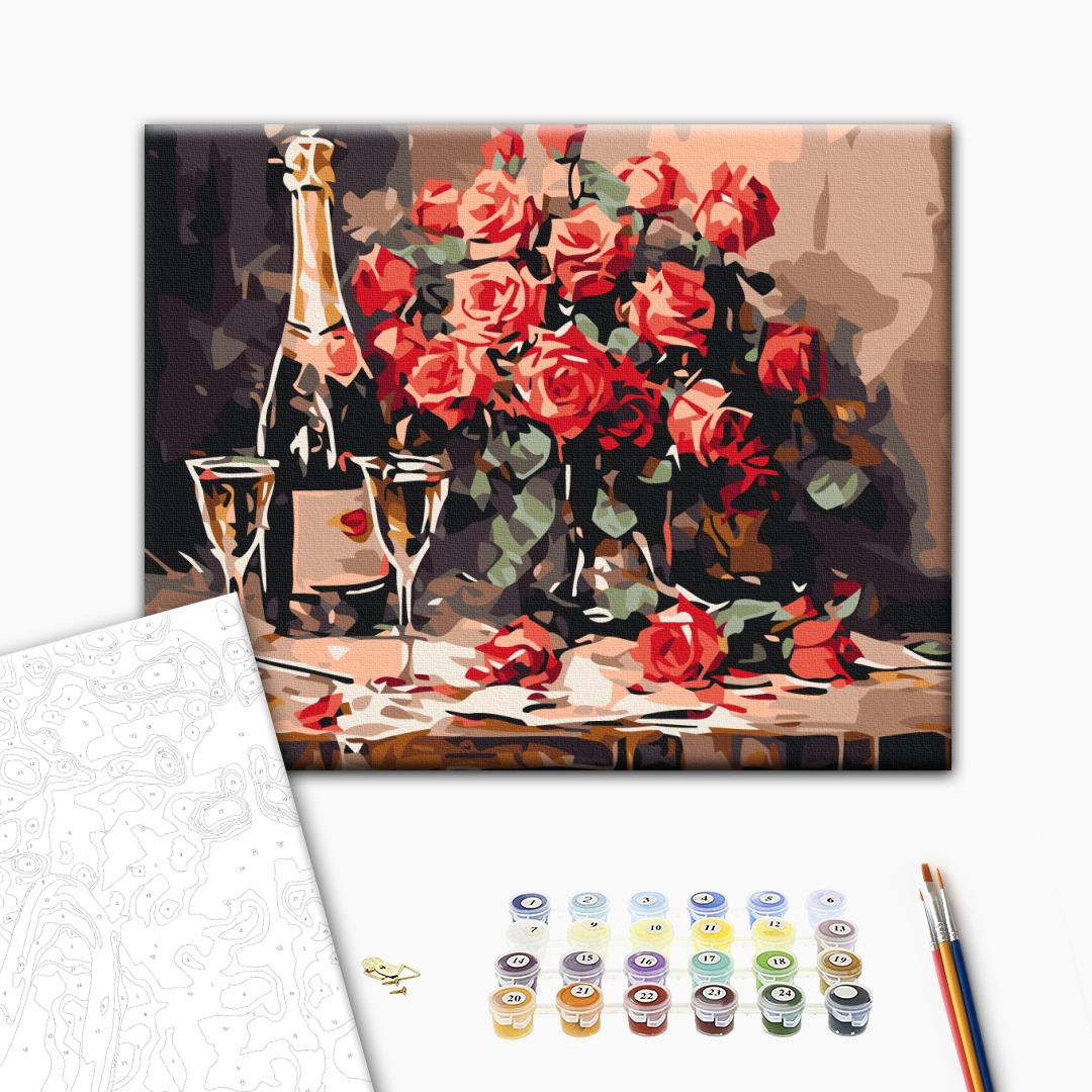 Painting by numbers Champagne for two (RBS53882)
