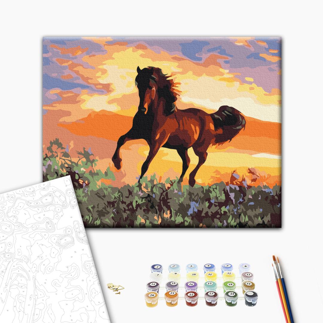 Painting by numbers Horse (RBS6943)