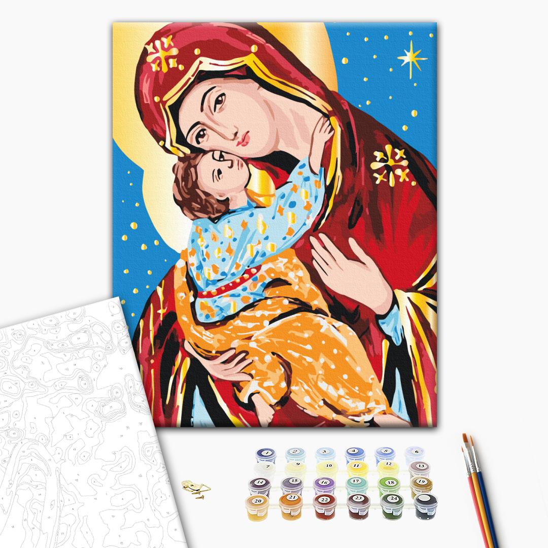 Painting by numbers Blessed love © Karina Zimina (RBS53969)