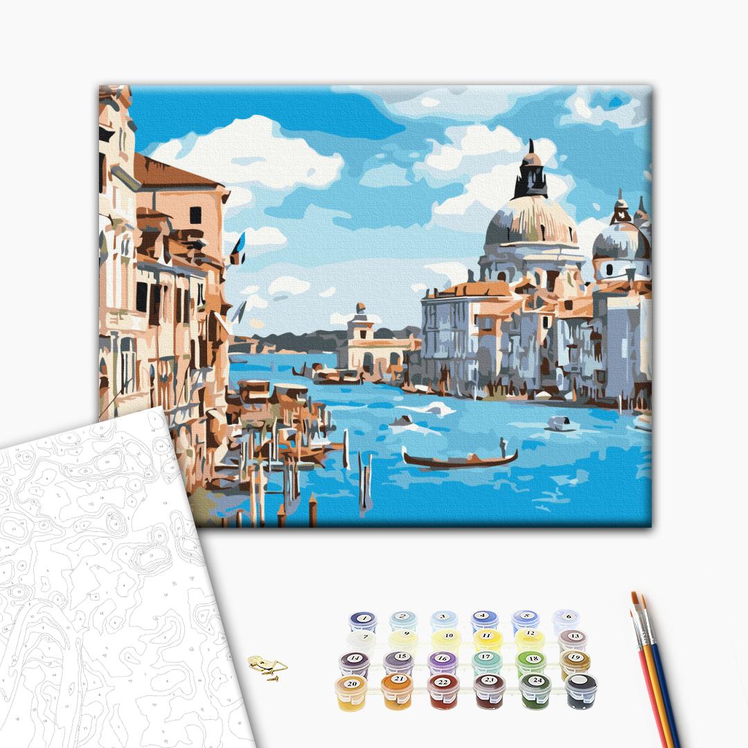 Painting by numbers A walk through Venice (RBS52801)
