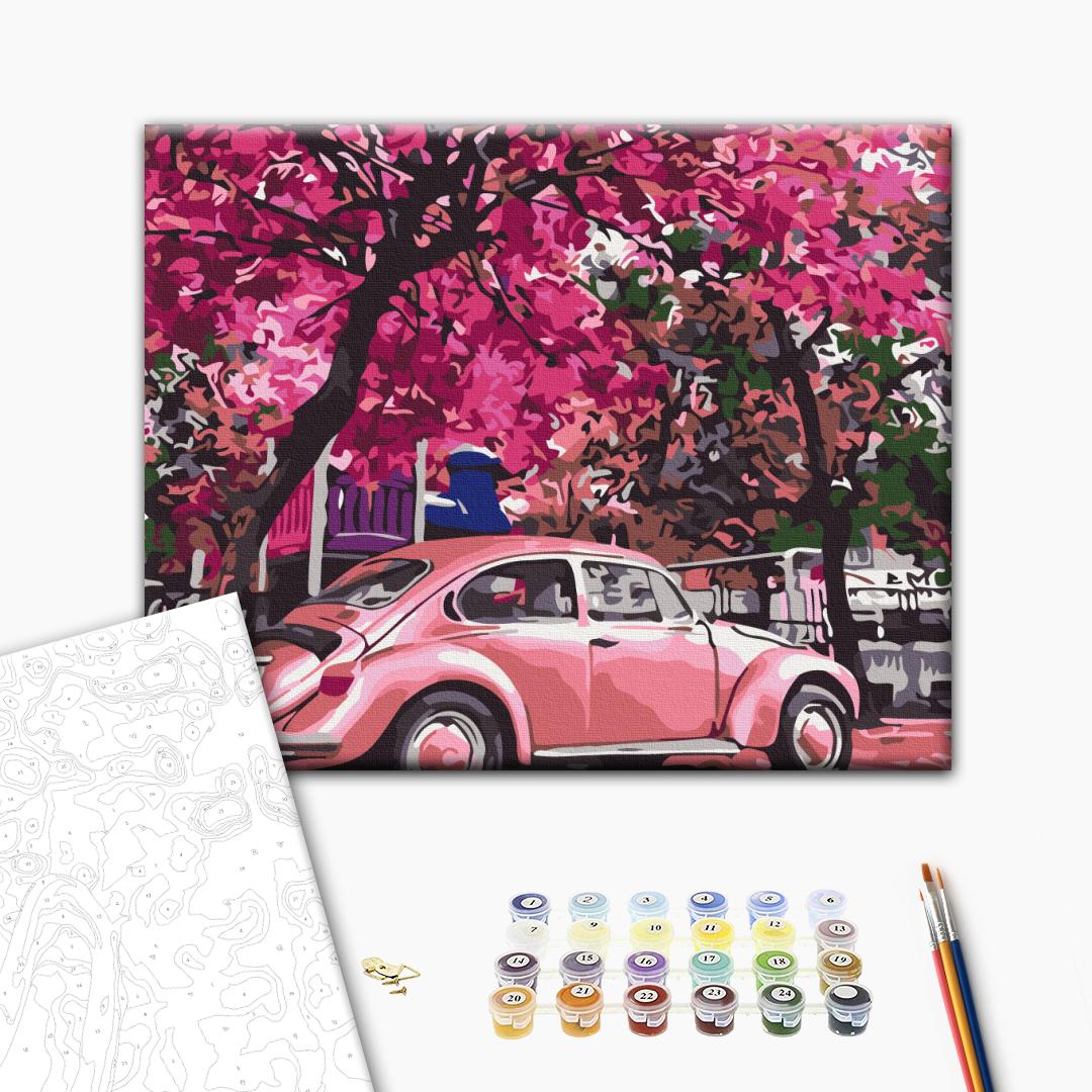 Painting by numbers Blooming Parking (RBS32366)